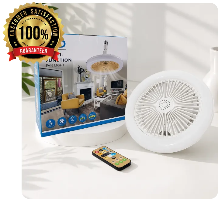 Vital Ceiling Fan 2-in-1 LED light and fan